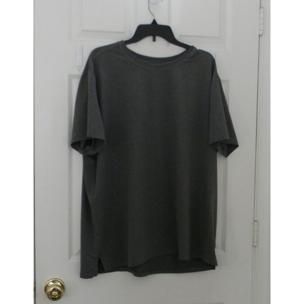 All in Motion Men's Short Sleeve Soft Gym T-Shirt  Gray - XXL